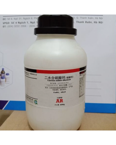 Calcium sulfate dihydrate CaSO4.2H2O
